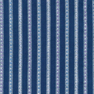 Nonpareil Stripe Mariner Blue by Kasmir Fabric