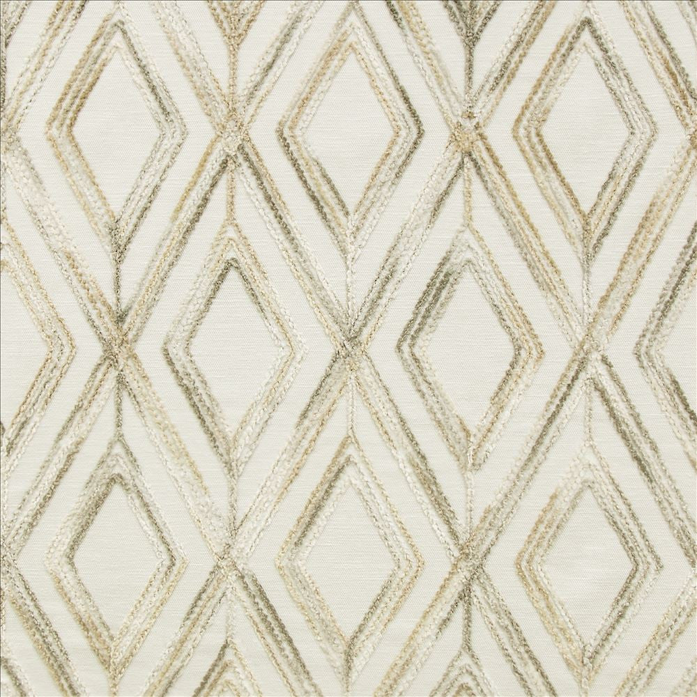 North Star Oyster by Kasmir Fabric 1470 73% Polyester
27% Cotton
 INDIA </p><p>Repeat: Horizontal: 5 2/8 inches and Vertical: 9 4/8 inches 51 - Fabric Carolina -