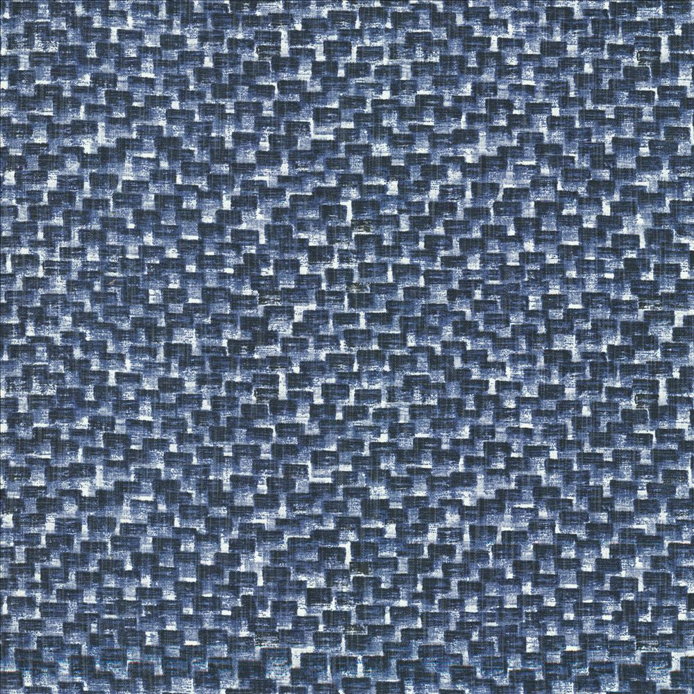 Notion Blue by Kasmir Fabric 1458 54% Cotton
46% Polyester
 CHINA 30,000 Wyzenbeek Double Rubs </p><p>Repeat: Horizontal: 9 2/8 inches and Vertical: 8 2/8 inches 57 - Fabric Carolina -