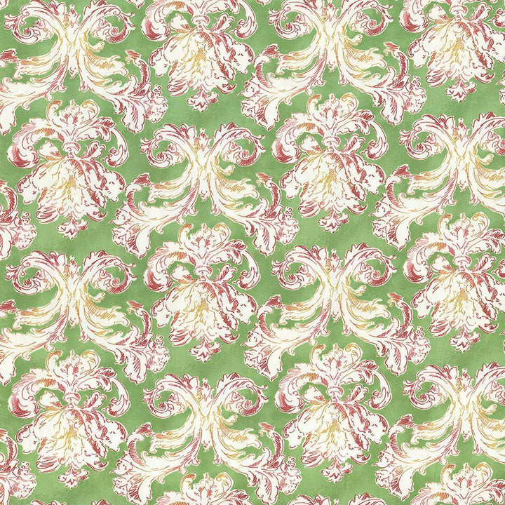 Nouveau Carreaux Spring by Kasmir Fabric 5064 100% Cotton
 USA </p><p>Repeat: Horizontal: 18 inches and Vertical: 18 inches 54 - Fabric Carolina -