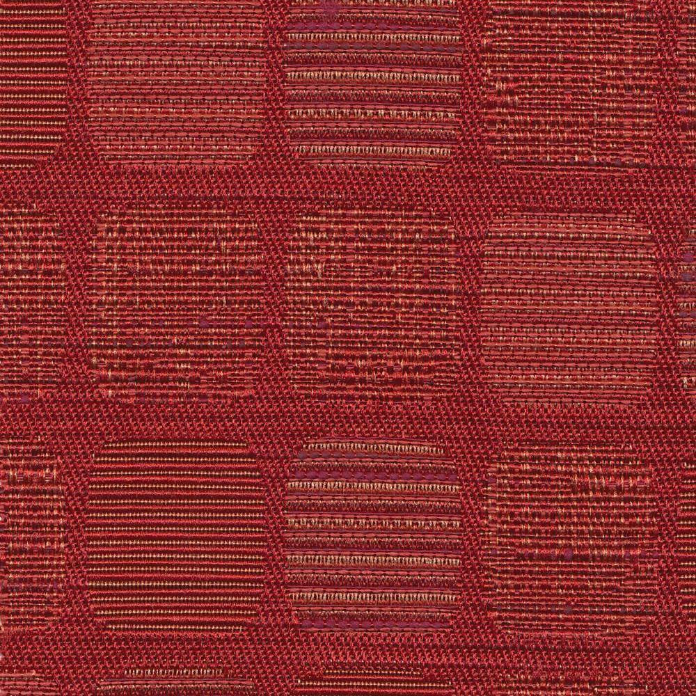 Nuance Garnet by Kasmir Fabric 1393 TAIWAN 25,000 Wyzenbeek Double Rubs H: 13 4/8 inches, V:16 4/8 inches 54 - 55 - Fabric Carolina - Kasmir