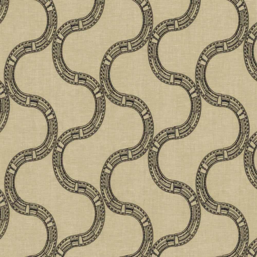 Nubia Coal by Kasmir Fabric 1462 80% Cotton
20% Rayon
 INDIA </p><p>Repeat: Horizontal: 6 2/8 inches and Vertical: 7 4/8 inches 52 - Fabric Carolina -