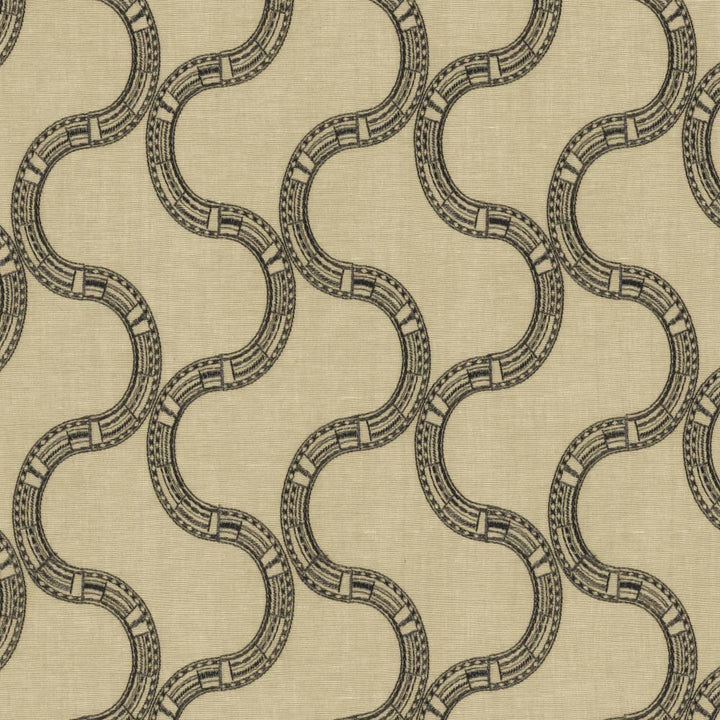 Nubia Coal by Kasmir Fabric 1462 80% Cotton
20% Rayon
 INDIA </p><p>Repeat: Horizontal: 6 2/8 inches and Vertical: 7 4/8 inches 52 - Fabric Carolina -