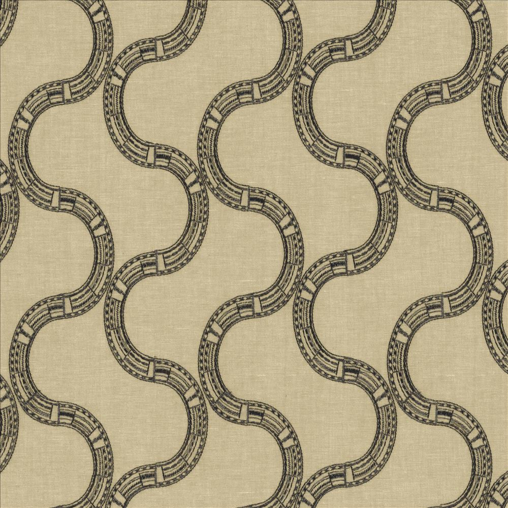 Nubia Coal by Kasmir Fabric 1462 80% Cotton
20% Rayon
 INDIA 15,000 Wyzenbeek Double Rubs </p><p>Repeat: Horizontal: 6 2/8 inches and Vertical: 7 4/8 inches 52 - Fabric Carolina -