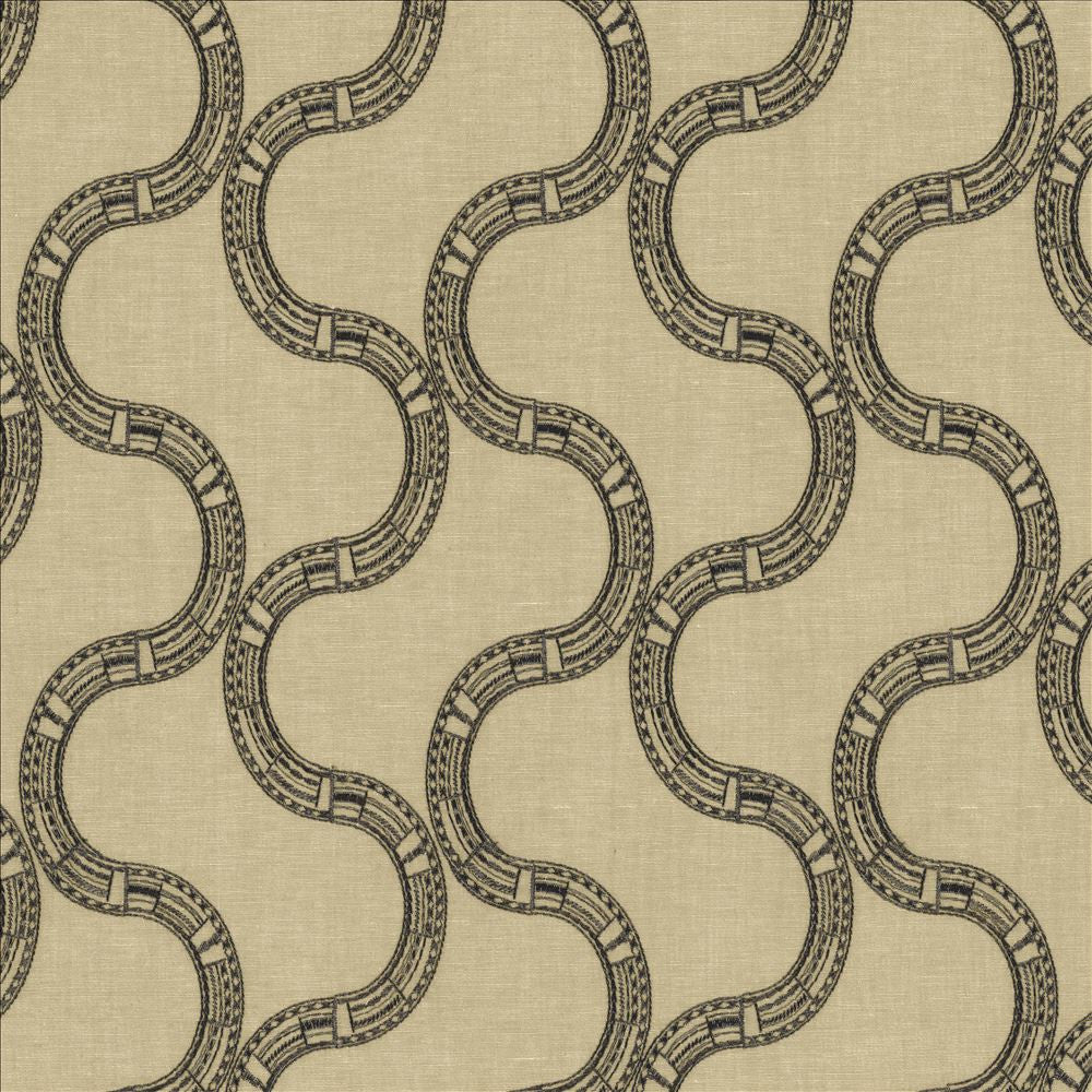Nubia Coal by Kasmir Fabric 1462 80% Cotton
20% Rayon
 INDIA 15,000 Wyzenbeek Double Rubs Horizontal: 6 2/8 inches and Vertical: 7 4/8 inches 54 - Fabric Carolina -