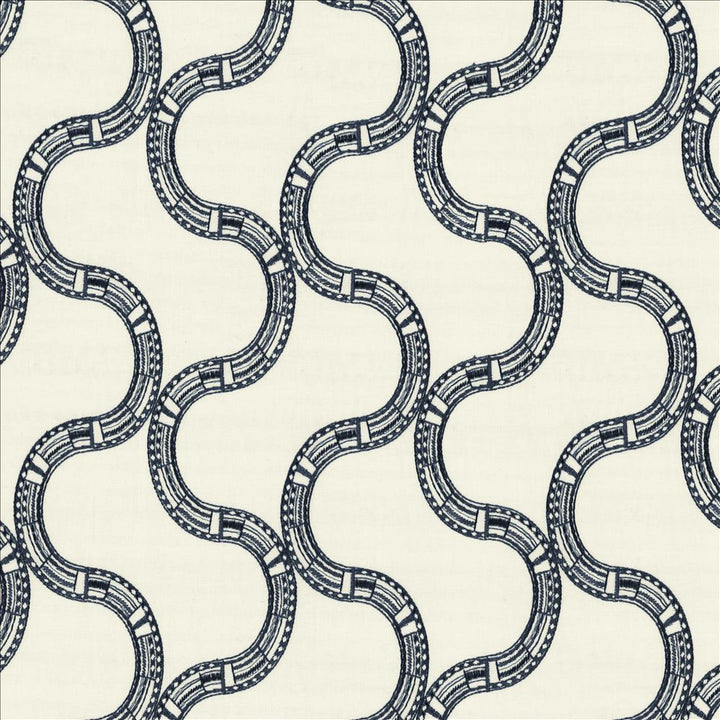 Nubia Navy by Kasmir Fabric 1463 80% Cotton
20% Rayon
 INDIA </p><p>Repeat: Horizontal: 6 2/8 inches and Vertical: 7 4/8 inches 54 - Fabric Carolina -