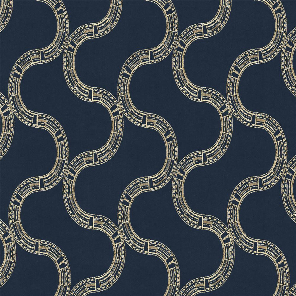 Nubia Skipper by Kasmir Fabric 1463 80% Cotton
20% Rayon
 INDIA </p><p>Repeat: Horizontal: 6 2/8 inches and Vertical: 7 4/8 inches 54 - Fabric Carolina -