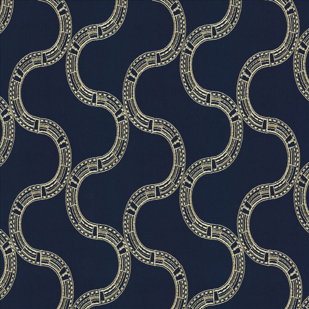 Nubia Skipper by Kasmir Fabric 1463 80% Cotton
20% Rayon
 INDIA 15,000 Wyzenbeek Double Rubs Horizontal: 6 2/8 inches and Vertical: 7 4/8 inches 54 - Fabric Carolina -