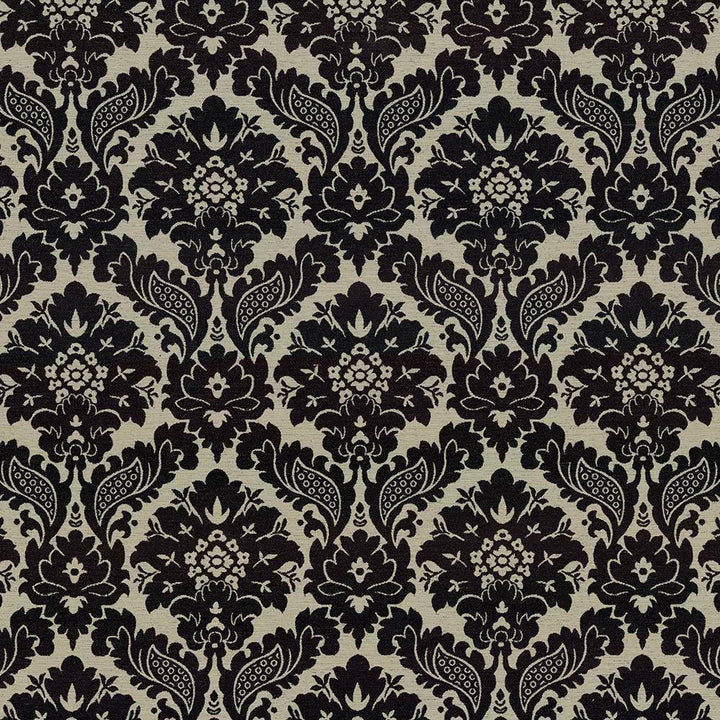 Oakhurst Damask Onyx by Kasmir Fabric 8005 CHINA 15,000 Wyzenbeek Double Rubs H: 14 inches, V:20 inches 54 - Fabric Carolina - Kasmir