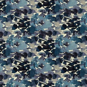 Oakhurst Indigo by Kasmir Fabric