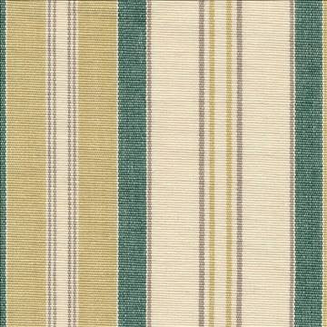 Oakley Stripe Teal by Kasmir Fabric 1401 100% Cotton INDIA 6,000 Wyzenbeek Double Rubs H: 4 4/8 inches, V: N/A 54 - Fabric Carolina - Kasmir