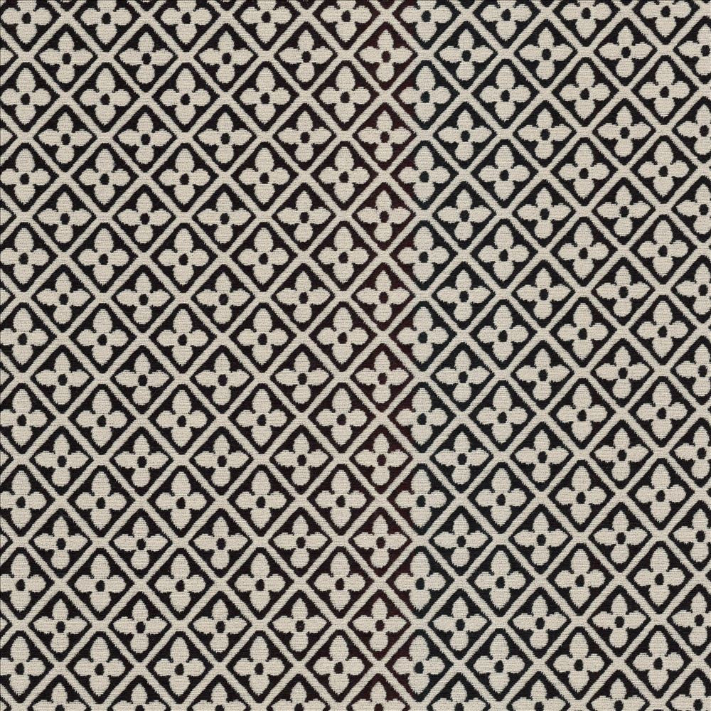 Oakridge Jet by Kasmir Fabric 5084 69% Cotton 31% Polyester CHINA 27,000 Wyzenbeek Double Rubs Horizontal: 1 1/8 inches and Vertical: 1 1/8 inches 55 - 56 - Fabric Carolina -