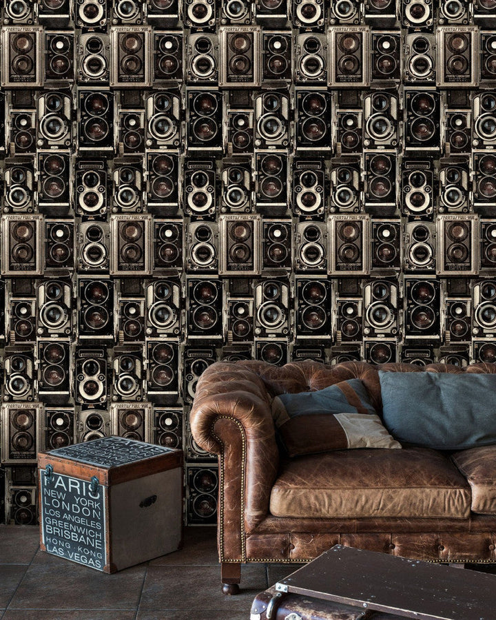 Obscure by Mind the Gap Designer Wallpaper PREMIUM DESIGNER WALLPAPER COLLECTION Non-woven Made in Europe Paste the wall 3 rolls x 20.5 x 3.25 yards - Swanky Fabrics -