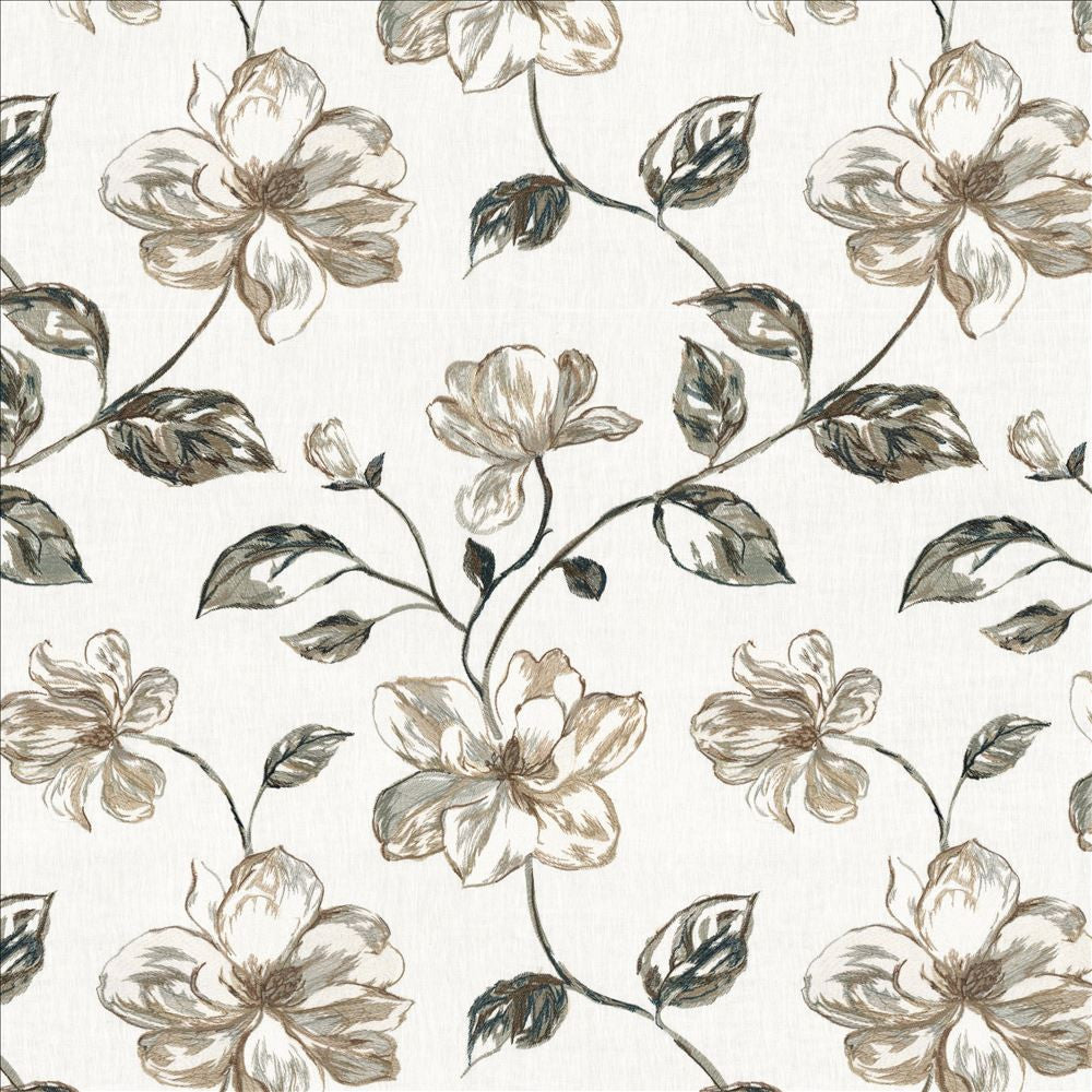 Ode To Joy Graphite by Kasmir Fabric 8005 100% Linen
 INDIA Not Tested Horizontal: 25 5/8 inches and Vertical: 31 4/8 inches 51 - Fabric Carolina -