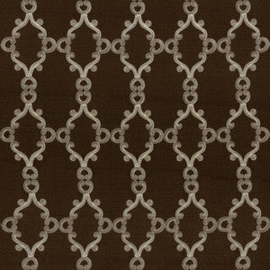 Odette Chocolate by Kasmir Fabric