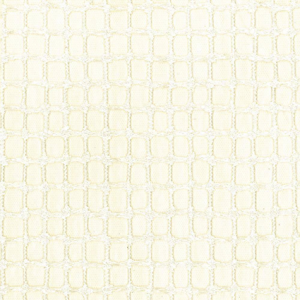 Off The Grid Ivory by Kasmir Fabric 1444 GERMANY H: 7 7/8 inches, V:3 3/8 inches 116 - 117 - Fabric Carolina - Kasmir