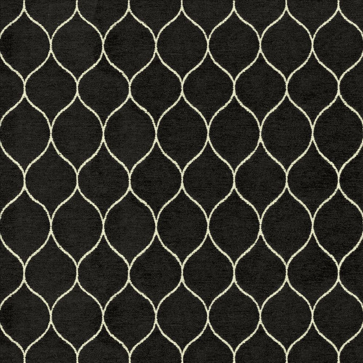 Oh Geez Onyx by Kasmir Fabric 1451 85% Polyester
15% Cotton
 CHINA </p><p>Repeat: Horizontal: 2 inches and Vertical: 3 inches 54 - Fabric Carolina -
