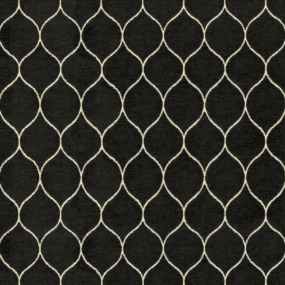 Oh Geez Onyx by Kasmir Fabric 1451 85% Polyester
15% Cotton
 CHINA 50,000 Wyzenbeek Double Rubs </p><p>Repeat: Horizontal: 2 inches and Vertical: 3 inches 54 - Fabric Carolina -