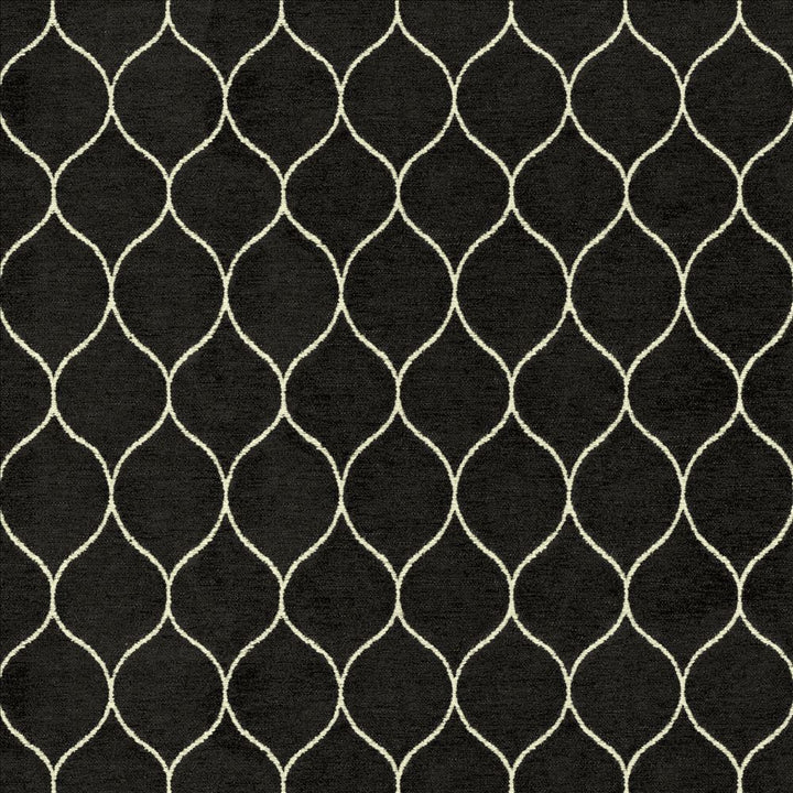 Oh Geez Onyx by Kasmir Fabric 1451 85% Polyester
15% Cotton
 CHINA 50,000 Wyzenbeek Double Rubs </p><p>Repeat: Horizontal: 2 inches and Vertical: 3 inches 54 - Fabric Carolina -
