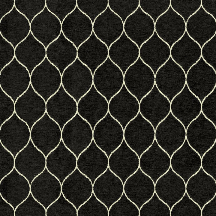 Oh Geez Onyx by Kasmir Fabric 1451 85% Polyester
15% Cotton
 CHINA </p><p>Repeat: Horizontal: 2 inches and Vertical: 3 inches 54 - Fabric Carolina -