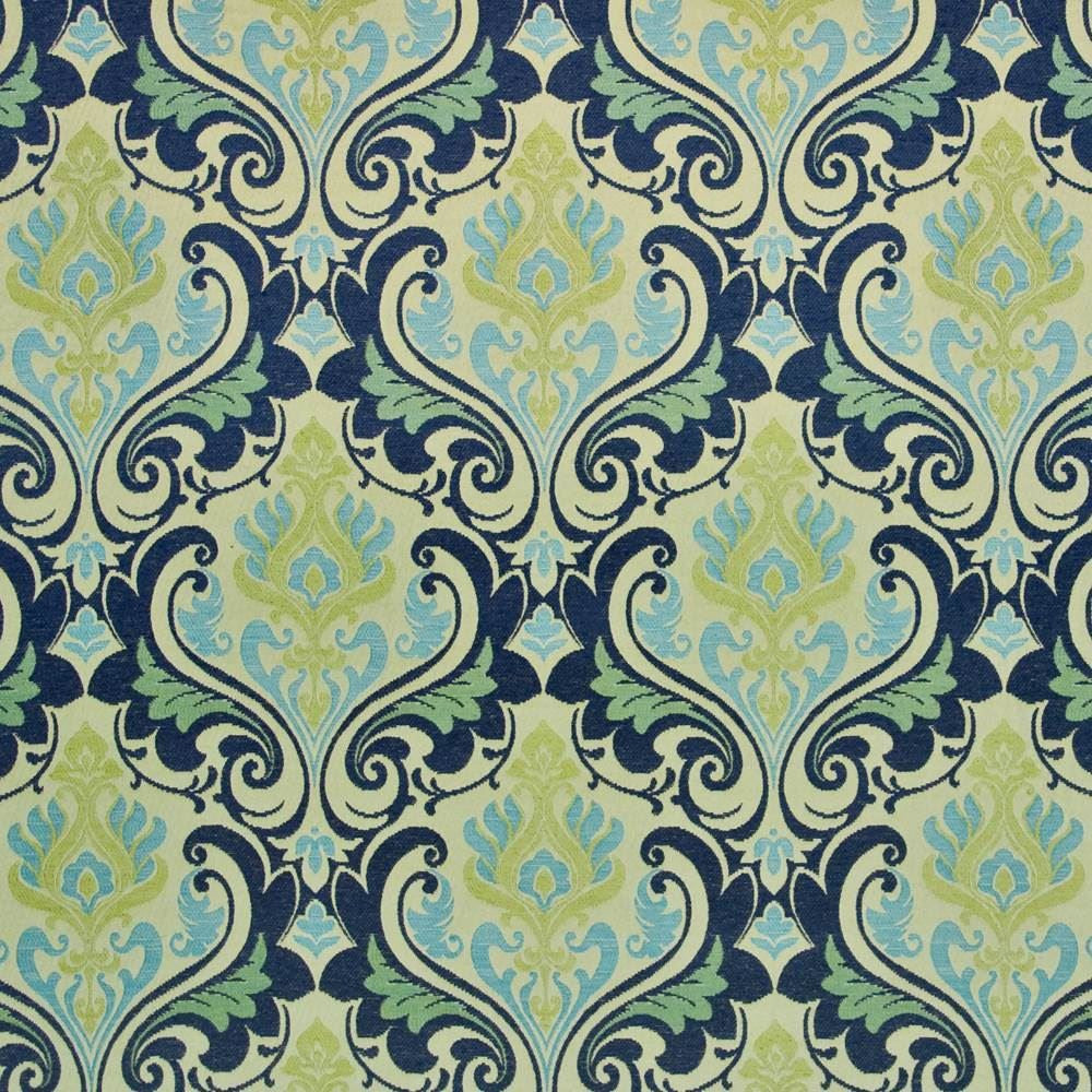 Oishii Aquamarine by Kasmir Fabric 1405 74% Rayon
26% Polyester
 CHINA </p><p>Repeat: Horizontal: 14 4/8 inches and Vertical: 19 inches 54 - Fabric Carolina -
