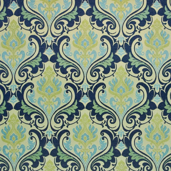 Oishii Aquamarine by Kasmir Fabric 1405 CHINA 15,000 Wyzenbeek Double Rubs H: 14 4/8 inches, V:19 inches 54 - Fabric Carolina - Kasmir