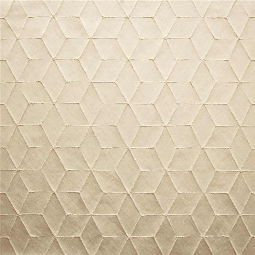 On The Rocks Ivory by Kasmir Fabric 1460 100% Polyester
 CHINA </p><p>Repeat: Horizontal: 4 4/8 inches and Vertical: 5 4/8 inches 54 - Fabric Carolina -