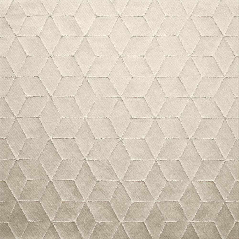 On The Rocks Pearl by Kasmir Fabric 1460 100% Polyester
 CHINA 15,000 Wyzenbeek Double Rubs </p><p>Repeat: Horizontal: 4 4/8 inches and Vertical: 5 4/8 inches 54 - Fabric Carolina -