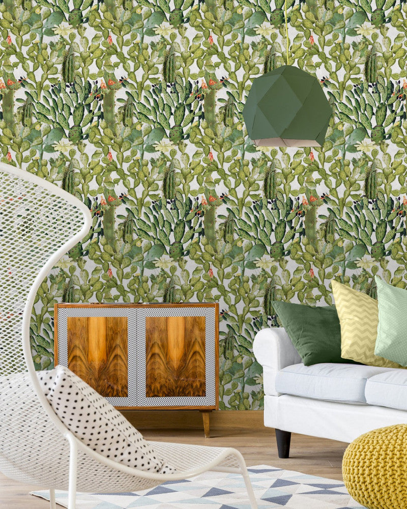 Opuntia by Mind the Gap Designer Wallpaper PREMIUM DESIGNER WALLPAPER COLLECTION Non-woven Made in Europe Paste the wall 3 rolls x 20.5 x 3.25 yards - Swanky Fabrics -