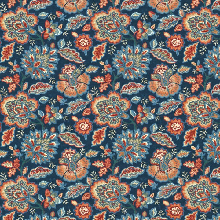 Orchard Street Navy by Kasmir Fabric 1458 55% Linen
45% Cotton
 CHINA </p><p>Repeat: Horizontal: 13 4/8 inches and Vertical: 13 4/8 inches 54 - Fabric Carolina -