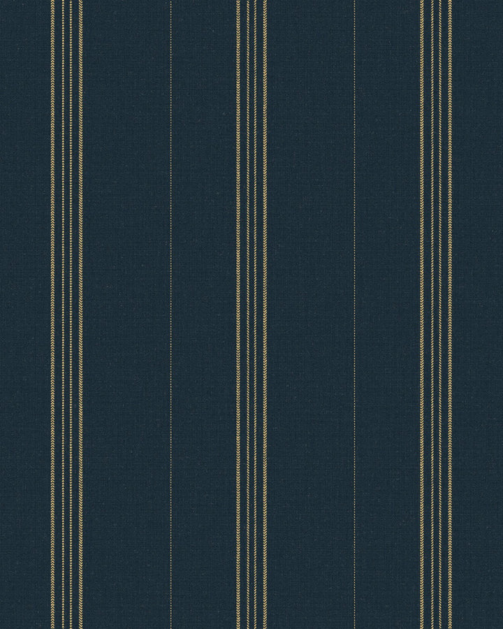 OREGON Indigo Wallpaper (WP30096) by Mind The Gap | WP30096 | WOODSTOCK '69 LIFESTYLE COLLECTION | 1 roll x 20.5 x 393.7 in | 0.52m / 20.5in | 10m / 393.7in | 5.20mp | 50cm / 19.6in | Indigo, Taupe | Satin Matte | Paste the wall | 1-roll in a box | Fabric Carolina | https://www.fabriccarolina.com/