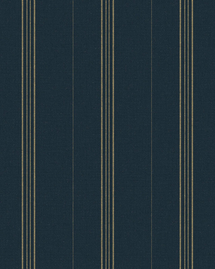 Mind The Gap Wallpaper OREGON Indigo Wallpaper (WP30096) | WP30096 | WOODSTOCK '69 LIFESTYLE COLLECTION | 1 roll x 20.5 x 393.7 in | 0.52m / 20.5in | 10m / 393.7in | 5.20mp | 50cm / 19.6in | Indigo, Taupe | Satin Matte | Paste the wall | 1-roll in a box | Fabric Carolina | https://www.fabriccarolina.com/