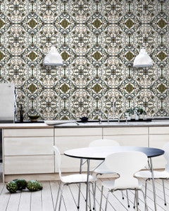 ORGANIC TILE Premium Wallpaper (WP20058) by Mind The Gap
