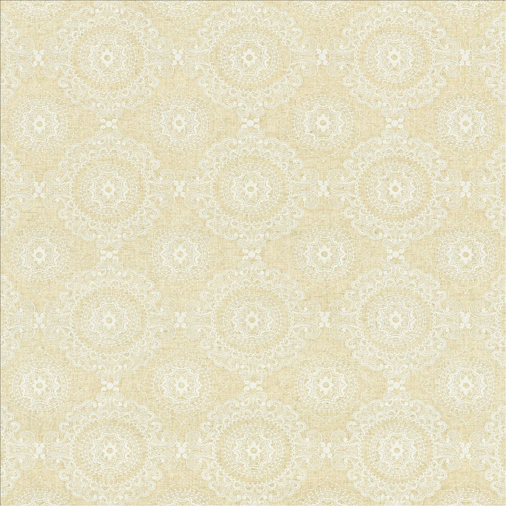 Ornamental Cottonwood by Kasmir Fabric 5156 38% Cotton
30% Polyester
16% Linen
16% Viscose
 INDIA </p><p>Repeat: Horizontal: 9 2/8 inches and Vertical: 9 inches 55 - Fabric Carolina -