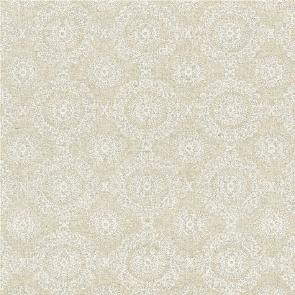 Ornamental Cottonwood by Kasmir Fabric 5156 38% Cotton
30% Polyester
16% Linen
16% Viscose
 INDIA </p><p>Repeat: Horizontal: 9 2/8 inches and Vertical: 9 inches 55 - Fabric Carolina -