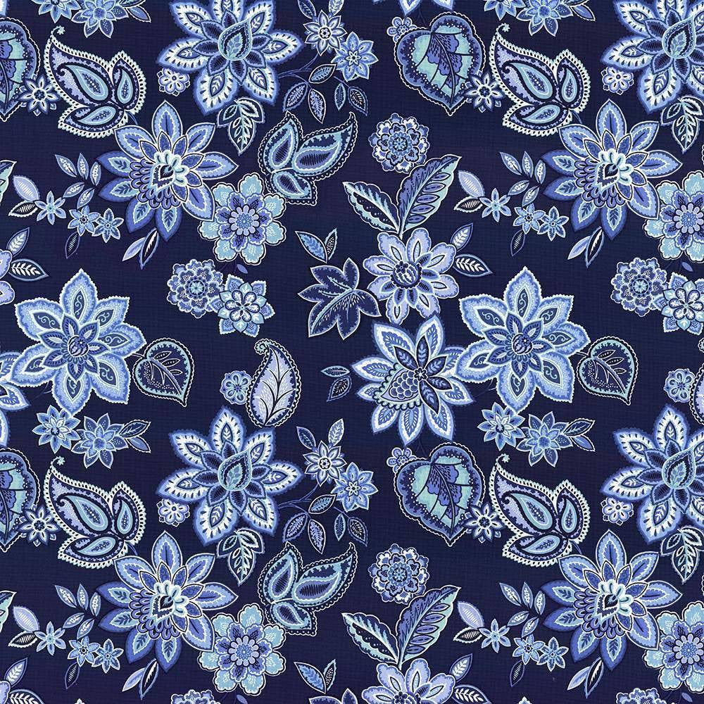 Osterley Park Delft by Kasmir Fabric 5081 CHINA 51,000 Wyzenbeek Double Rubs H: 27 2/8 inches, V:27 inches 54 - Fabric Carolina - Kasmir