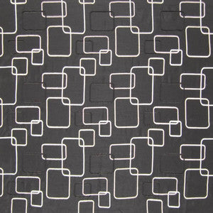 Outline Black by Kasmir Fabric