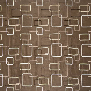 Outline Chocolate by Kasmir Fabric