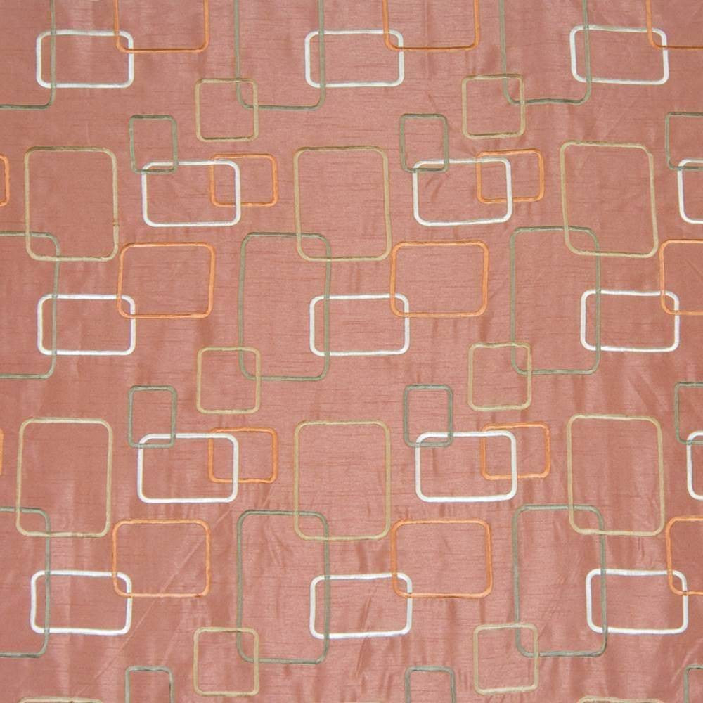 Outline Copper by Kasmir Fabric 1367 CHINA 30,000 Wyzenbeek Double Rubs H: 11 5/8 inches, V:11 6/8 inches 54 - Fabric Carolina - Kasmir