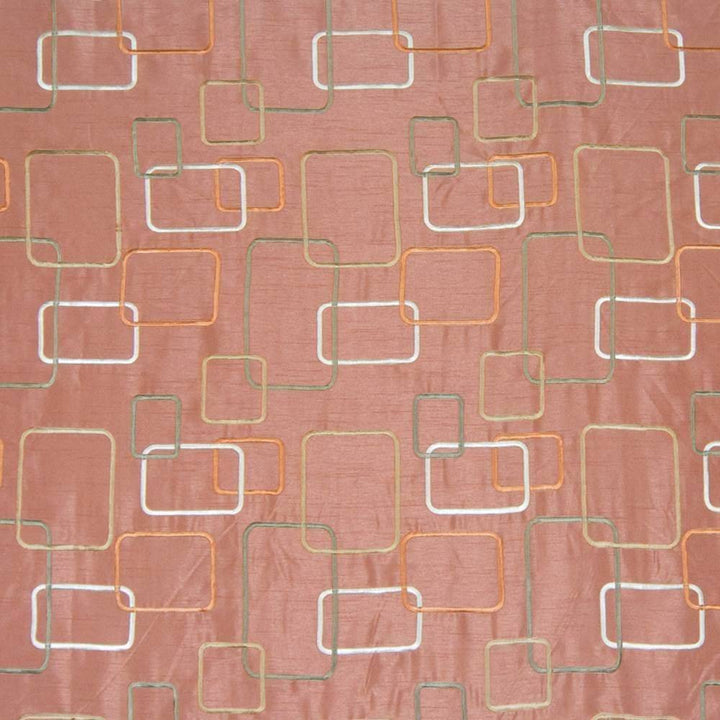 Outline Copper by Kasmir Fabric 1367 CHINA 30,000 Wyzenbeek Double Rubs H: 11 5/8 inches, V:11 6/8 inches 54 - Fabric Carolina - Kasmir