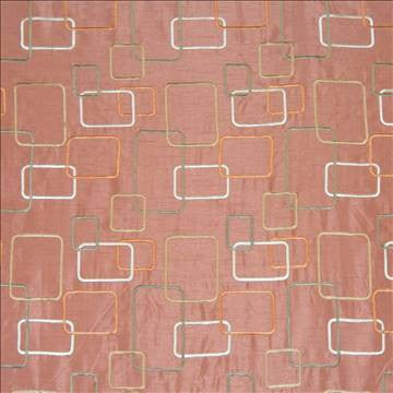 Outline Copper by Kasmir Fabric 1367 100% Polyester CHINA 30,000 Wyzenbeek Double Rubs H: 11 5/8 inches, V: 11 6/8 inches 54 - Fabric Carolina - Kasmir