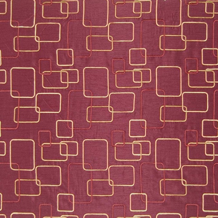 Outline Merlot by Kasmir Fabric 1367 CHINA 30,000 Wyzenbeek Double Rubs H: 11 5/8 inches, V:11 6/8 inches 54 - Fabric Carolina - Kasmir