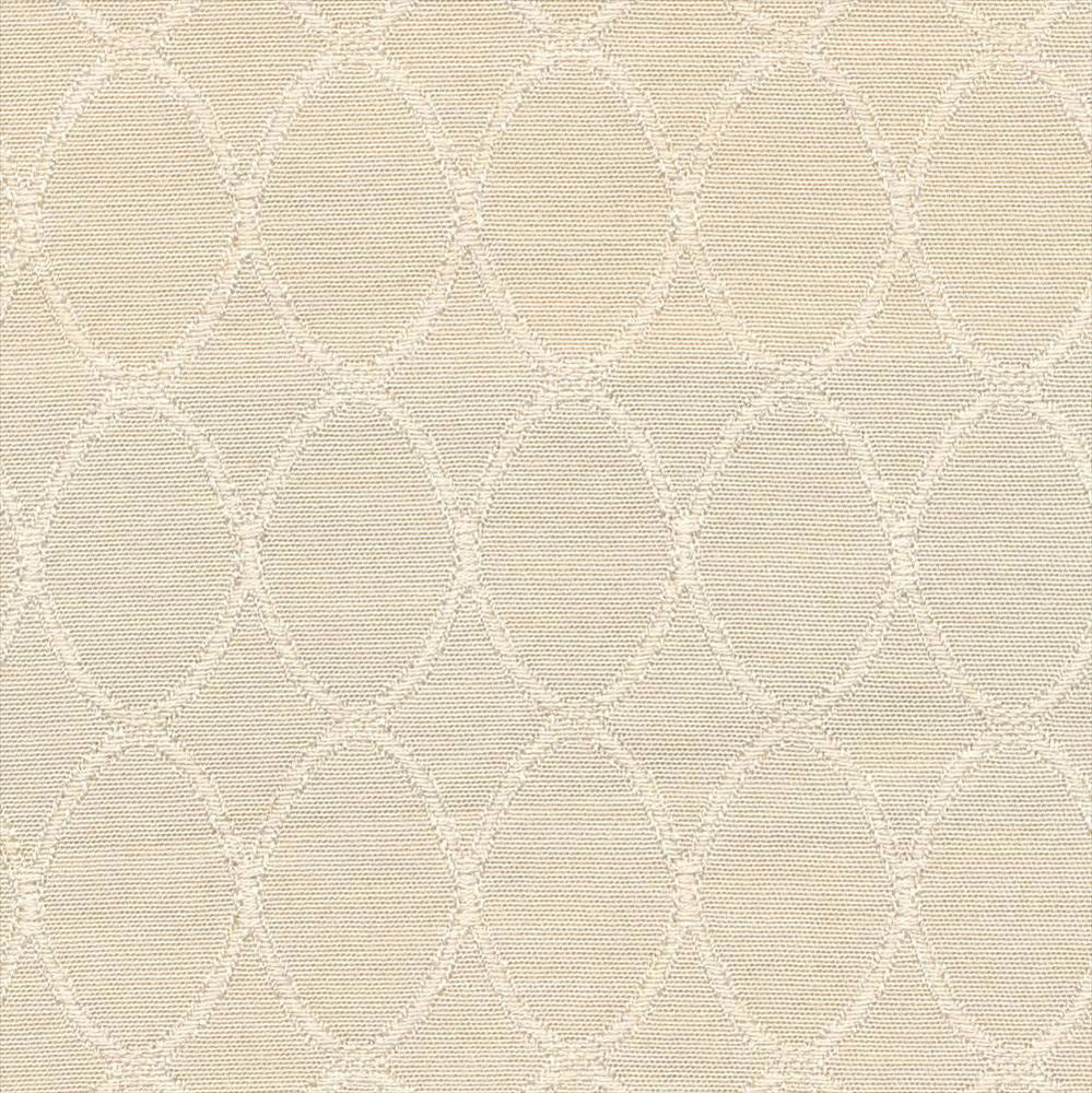Ovalesque Alabaster  by Kasmir Fabric See sample 68% Polyester
32% Rayon
 CHINA 15,000 Wyzenbeek Double Rubs </p><p>Repeat: Horizontal: 1 inches and Vertical: 1 4/8 inches 54  - Fabric Carolina -