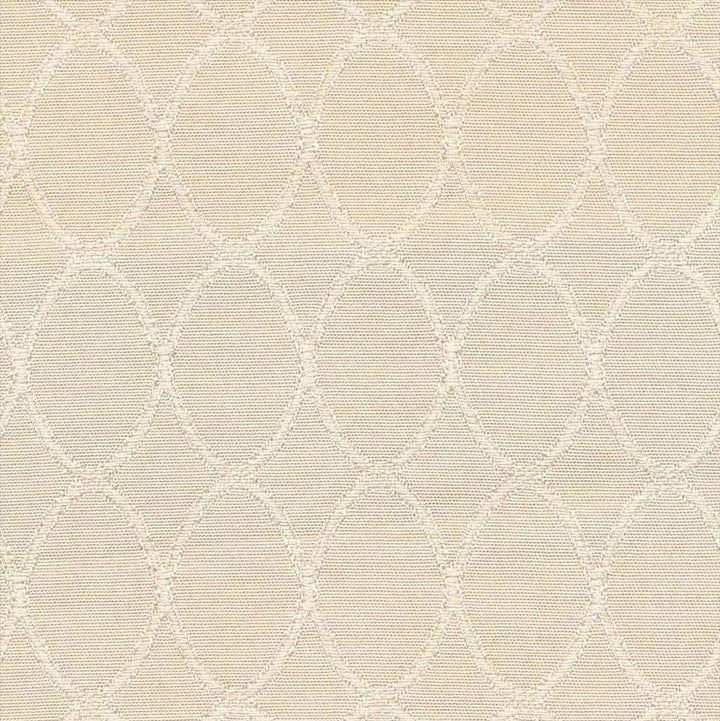 Ovalesque Alabaster by Kasmir Fabric 1390 68% Polyester 32% Rayon CHINA 15,000 Wyzenbeek Double Rubs Horizontal: 1 inches and Vertical: 1 4/8 inches 54 - Fabric Carolina -