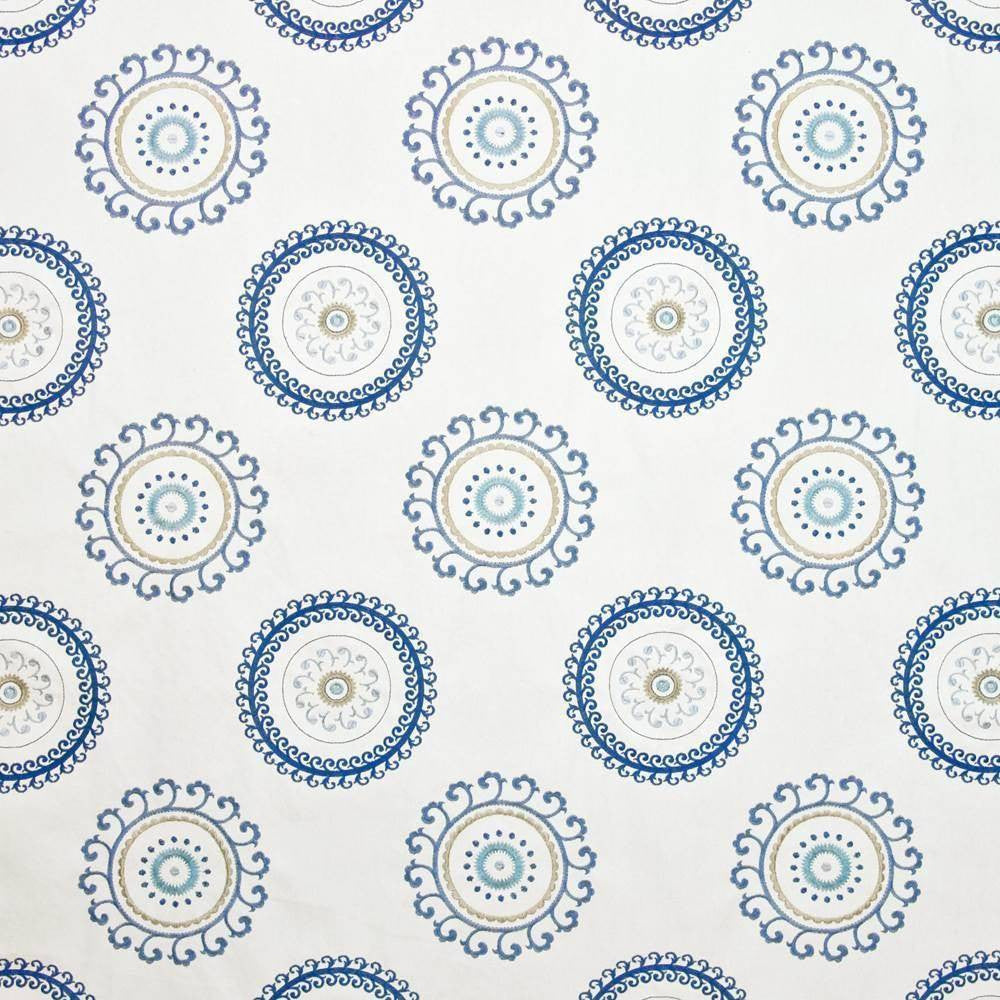 Oveja Aegean by Kasmir Fabric 1401 CHINA 27,000 Wyzenbeek Double Rubs H: 13 4/8 inches, V:15 inches 54 - Fabric Carolina - Kasmir