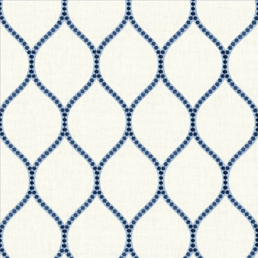 Overlay Navy by Kasmir Fabric 1463 52% Cotton
26% Rayon
18% Polyester
4% Linen
 INDIA </p><p>Repeat: Horizontal: 4 2/8 inches and Vertical: 7 6/8 inches 54 - Fabric Carolina -