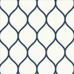 Overlay Navy by Kasmir Fabric