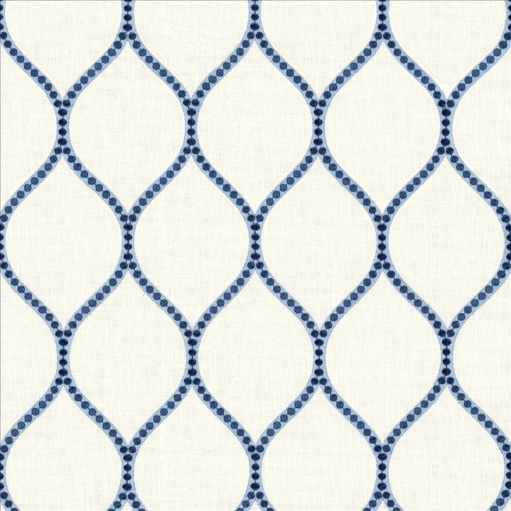 Overlay Navy by Kasmir Fabric 1463 52% Cotton
26% Rayon
18% Polyester
4% Linen
 INDIA 50,000 Wyzenbeek Double Rubs </p><p>Repeat: Horizontal: 4 2/8 inches and Vertical: 7 6/8 inches 52 - Fabric Carolina -