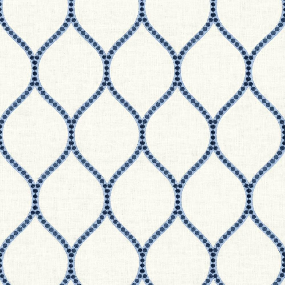 Overlay Navy by Kasmir Fabric 1463 52% Cotton
26% Rayon
18% Polyester
4% Linen
 INDIA </p><p>Repeat: Horizontal: 4 2/8 inches and Vertical: 7 6/8 inches 52 - Fabric Carolina -