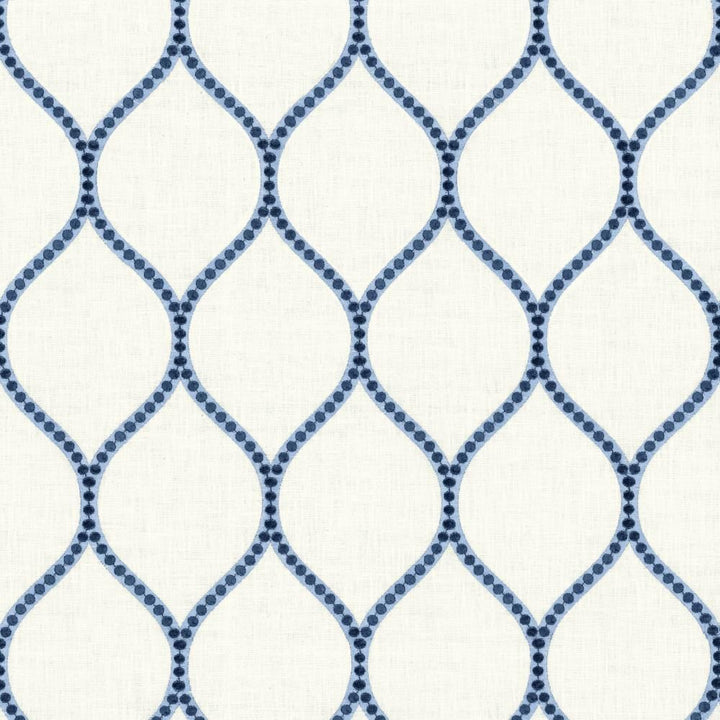 Overlay Navy by Kasmir Fabric 1463 52% Cotton
26% Rayon
18% Polyester
4% Linen
 INDIA </p><p>Repeat: Horizontal: 4 2/8 inches and Vertical: 7 6/8 inches 52 - Fabric Carolina -